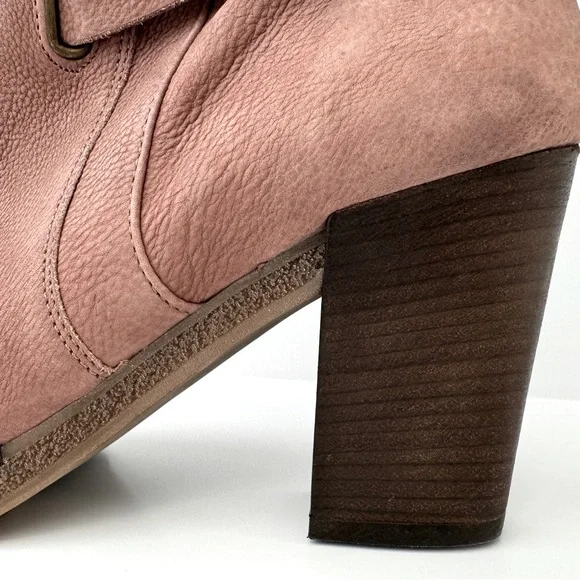 Blush Pink Suede Leni Ankle Boots by Holding Horses for Anthropologie Size 38 - Picture 10 of 13